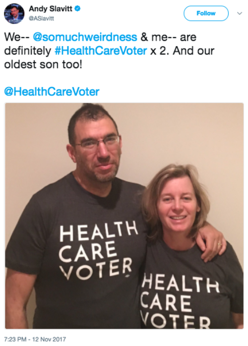 Twitter Aslavitt Health Care Voter